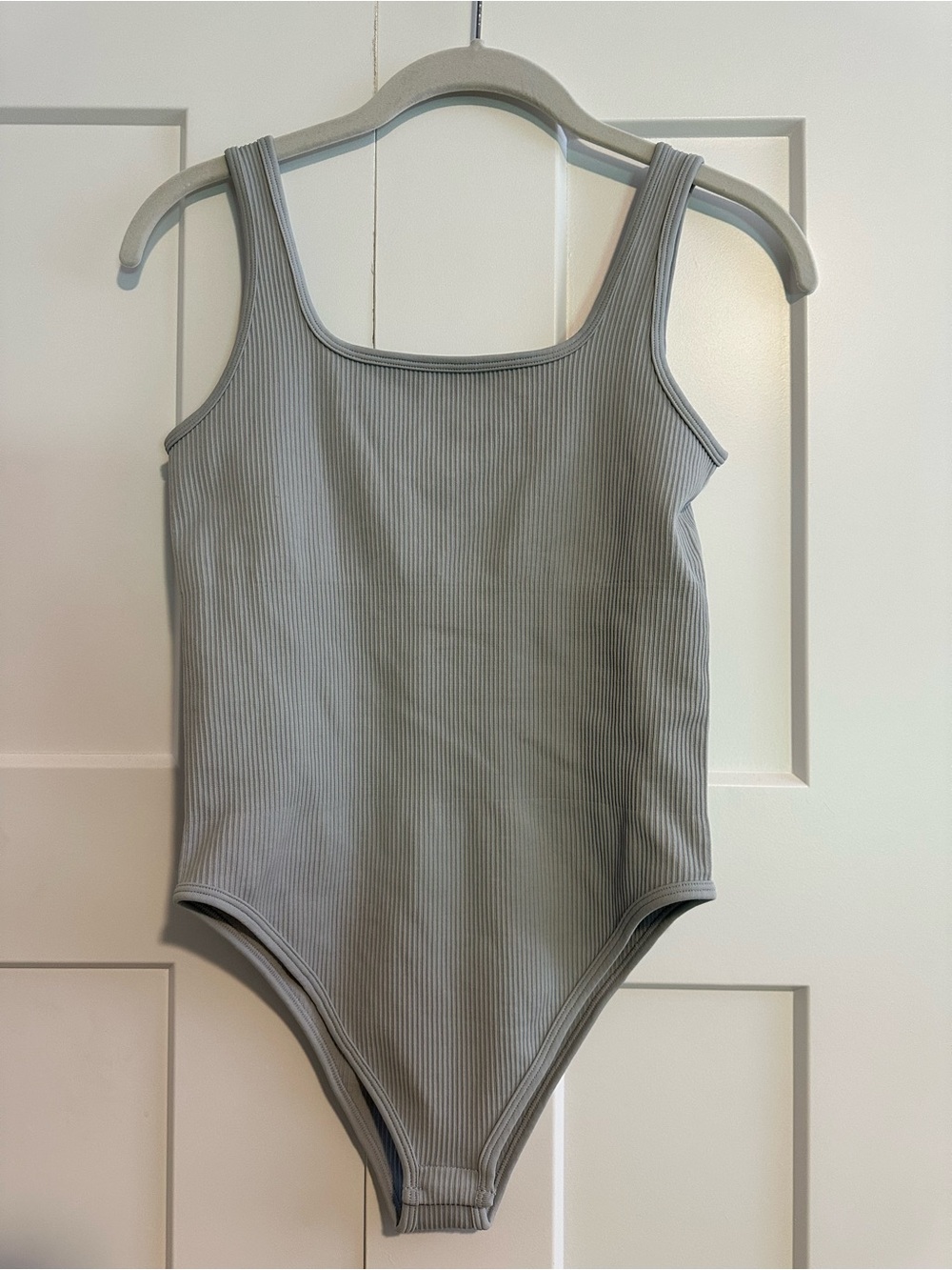 OQQ Gray Bodysuit